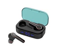 Nouveau TWS Bluetooth 5.0 écouteur True Wireless LED Affichage numérique Stéréo Sport Bruit Annuler étanche Stable Transmission Casque, Noir