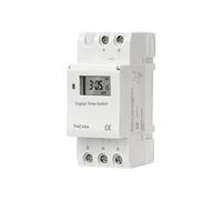 Nouveau Type de Relais Temporisé Numérique Programmable Hebdomadaire à 2 Fils sur Rail DIN, 7 Jours, AC THC 15 A 30 A 220 V 12 V