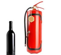 Nouveau Type d'extincteur | Boîtes de Rangement pour vin Liqueur - Forme d'extincteur | Système de Stockage de vin créatif pour Les Amateurs de Whisky | Étagère à vin de Bureau pour Homme