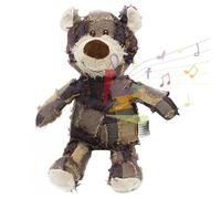 Nouveau Unbreaka-Bear 2025 pour Les Gros mâcheurs, Jouets en Forme d'ours indestructibles, Jouet pour Chien, Jouet Chien Indestructible, Jouet en Peluche, Jouet Grinçant pour Chien (Violet, S)