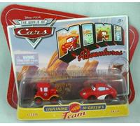 Nouveau Véhicule Mini Aventures Disney Pixar Lizzie & Sally De L'Équipe McQueen