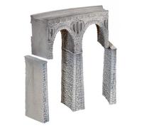 Nouveau Viaduc En Pierre Brisée H0 58664 Courbé, Rayon (R1) 360 Mm, 30°
