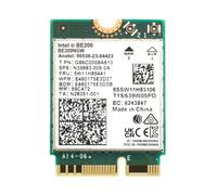 Nouveau Wi-FI 7 Bluetooth 5.4 BE200 Carte WiFi BE200NGW 2.4/5/6 GHz 5.8 Gbps pour Windows 11 PC Portable, Pas de Support AMD