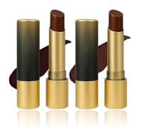 Nouveauté 2025 Baume À Lèvres Ferdinand Noir, Hydratant Et Teinté Au Parfum Chocolat, Brillant À Lèvres Nourrissant Et Hydratant, Teinte Fruits Rouges Modulable (2pcs)
