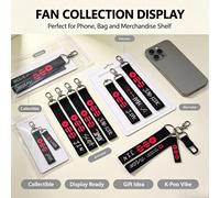 Nouveauté 2026, 7 styles, porte-clés avec nom BTS, K-pop, Jin, RM, Suga, Jimin, V, J-Hope, Jungkook, lanière, breloque de sac, cadeau pour les fans JUNG KOOK