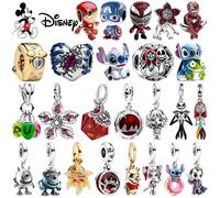 Nouveauté 2026 Disney Perle Breloque Scintillante Monstre (Stranger Demodog Demogorgon Dangle Stitch) Compatible Bracelets Originaux Bijoux DIY Cadeaux Z351