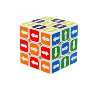 Nouveauté 2x2 Cube de vitesse magique Cubo Magico 3x3 Zauberwürfel jeux de cerveau pour enfants jouets IQ Regalos Cumpleaños Niños Para Invitados-Arrow Cube