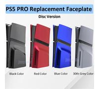 Nouveauté accessoires pour PS5 Pro disque Console housse de protection en plastique dur coque de remplacement plaque frontale couleur étui Pro disque Pro Disc Spider
