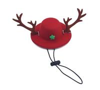 Nouveauté Cheerfulnes Chapeau Clauses De Noël Animal De Compagnie Santa Petits Moyens Chiens Accessoires Chapeau d'hiver