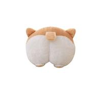 Nouveauté Corgi Bas Siège d'auto cou oreiller chien en peluche Coussin Fesses Têtière