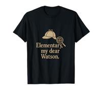 Nouveauté de Elementary My Dear Watson STEM Graphic Apparel T-Shirt