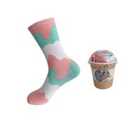 Nouveauté Drôle Équipages Chaussettes Décontracté À Motifs Cheville Coot Boot Couples Robe Pour Femmes Hommes Cadeaux Coton Bottes Chaussettes