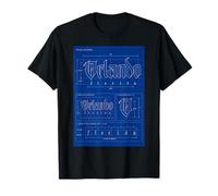 Nouveauté du Plan Directeur d'Orlando en Floride T-Shirt