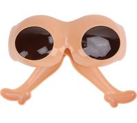 Nouveauté Lunettes de soleil fesse jambe Drôles de lunettes de farce adulte Fête pour homme Femme