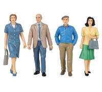 Nouveauté POLA Échelle G 4 Spectateurs, Fin Peint , Intempéries Article: 331522