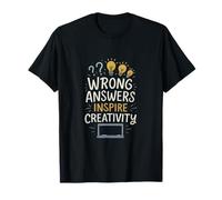 Nouveauté pour Enseignant, Mauvaises réponses, Inspirer la créativité T-Shirt