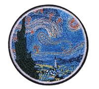 Nouveaux Accessoires À Créer Soi-Même Applique Collant L'étoile Nuit Broderie Fer Sur Les Patchs Pour Les Vêtements D'art Créatif