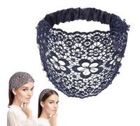 Nouveaux bandeaux élégants à perles florales pour femmes, confortables et respirants, en dentelle creuse, style bohème, ornés de perles de cristal, accessoires pour cheveux décontractés, 2025