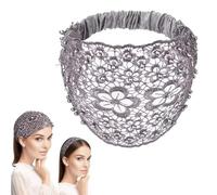 Nouveaux bandeaux élégants à perles florales pour femmes, confortables et respirants, en dentelle creuse, style bohème, ornés de perles de cristal, accessoires pour cheveux décontractés, 2025