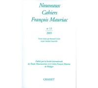 Nouveaux cahiers de François Mauriac N°13 - François Mauriac - Grasset - broché - Revue