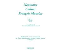 Nouveaux cahiers François Mauriac n°23 - François Mauriac - Grasset - broché - Revue