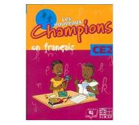 Nouveaux champions francais eleve ce2