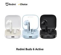 Nouveaux écouteurs Redmi Buds 6 Vitality Edition Bluetooth 5.4 avec réduction de bruit, autonomie de 30 heures, 5 modes de réglage, casque sans fil Bleu