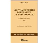 Nouveaux Écrits Populaires De Psychologie - Oeuvres Choisies Tome 7
