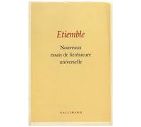 Nouveaux Essais De Littérature Universelle