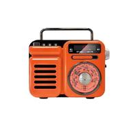 Nouveaux haut-parleurs Bluetooth d'extérieur petit haut-parleur portable à manivelle radio extérieure d'urgence solaire alimenté par charge solaire