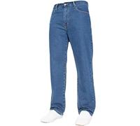 Nouveaux Jeans de travail pour homme coupe droite en denim Basic Heavy toutes les tailles 50L X 34T Lavage pierre