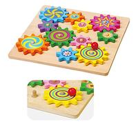 VIGA - Jeu d'engrenage en Bois, Multi