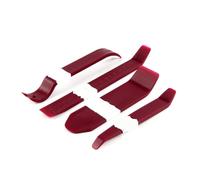 Nouveaux kits d'outils de démontage garniture panneau porte automatique, lames navigation, en plastique, outil réparation d'intérieur voiture, ensemble à main Largement Utilisé(Red 4pcs)
