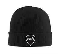 Nouveaux O-Oasis Rock Music Logo Chapeaux 2025 Bonnet Craquets Acrylique Tricoté Unisex Automne avecUn Bonnet Intérieur Intérieur Chaud