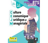 Nouveaux Parcours Culture économique juridique et managériale CEJM - BTS 1&2 - Ed.2025 - Livre élève - Jean-Charles Diry - Foucher - broché - Scolaire / Universitaire