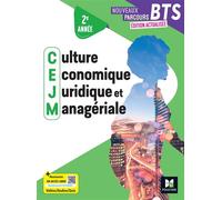 Nouveaux Parcours - Culture économique juridique et managériale CEJM - BTS 2 - Ed.2025 - Livre élève - Jean-Charles Diry - Foucher - broché - Scolaire / Universitaire