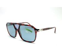 NOUVEAUX PERSOL PO3223S 11003R LUNETTES DE SOLEIL POLARISÉES TAILLE : 59-14-145