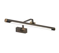 Nouveaux Phares de Miroir En Cuivre Chinois Ont Mené La Lampe de Maquillage Sans Poinçon de Miroir Spécial de Salle Den/Black Copper/44Cm