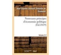 Nouveaux principes d'économie politique v2 - Jean Charles Léonard Simonde de Sismondi - Hachette Bnf - broché - Livre