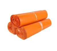 Nouveaux sacs d'expédition Express en plastique de couleur Orange, pochette étanche for vêtements, sac courrier adhésif épais PE auto-scellant 50 pièces/lot(38x52 cm 50pcs)