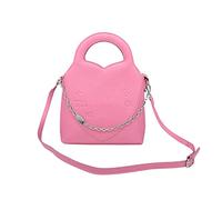 Nouveaux sacs pour femmes à la mode tendance pour dames bordure de sac à main décontracté lettre sac à main bandoulière cintres pour placard, rose, Taille unique