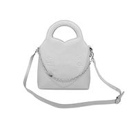 Nouveaux sacs pour femmes à la mode tendance pour dames bordure de sac à main décontracté lettre sac à main bandoulière cintres pour placard, Argenté., Taille unique