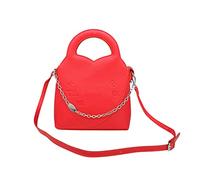 Nouveaux sacs pour femmes à la mode tendance pour dames bordure de sac à main décontracté lettre sac à main bandoulière cintres pour placard, Rouge, Taille unique