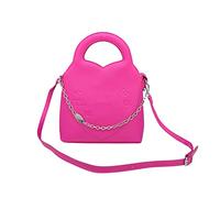 Nouveaux sacs pour femmes à la mode tendance pour dames bordure de sac à main décontracté lettre sac à main bandoulière cintres pour placard, rose vif, Taille unique