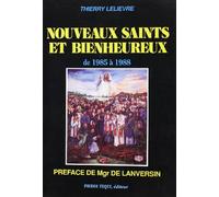 Nouveaux Saints et Bienheureux