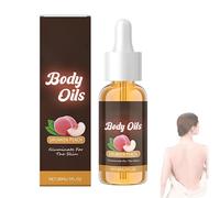 Nouveaux soins corporels - Choisissez votre parfum préféré, huile corporelle hydratante et raffermissante, crème hydratante pour le corps, parfum pour femme, lotion pour le corps (Pêche)