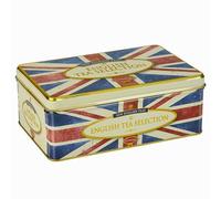 Nouveaux thés anglais Union Jack Tin cadeau anglais (Total 100 sacs à thé)