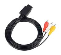 Nouvel Adaptateur Vidéo Audio Av Câble Câble Pour Snes Super Nes Nintendo N64 Game Cube