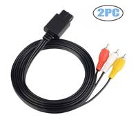 Nouvel adaptateur vidéo audio AV Câble Câble pour SNES Super NES Nintendo N64 Game Cube co174