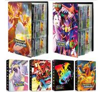 Nouvel album de collection de cartes Pokémon 128/240/432 pièces. Porte-cartes Charizard, Pikachu, Brilliant Stars VMAX GX EX. Livre d'album de collection, cadeau 432 pièces Joie,432 pièces Détective,2
